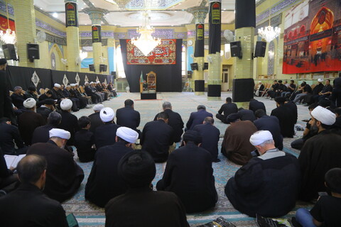 تصاویر / مراسم اربعین نوه آیت الله هاشمی شاهرودی(ره)