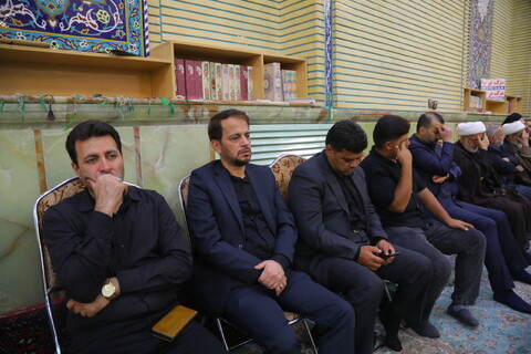 تصاویر / مراسم اربعین نوه آیت الله هاشمی شاهرودی(ره)