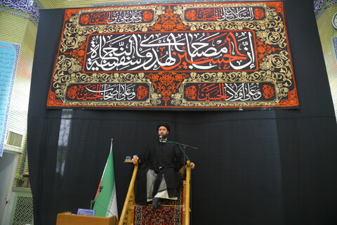 تصاویر / مراسم اربعین نوه آیت الله هاشمی شاهرودی(ره)