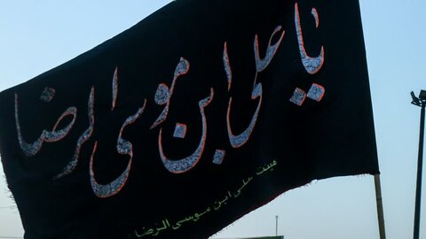 تصاویر/ عزداری هیئت علی بن موسی‌ الرضا (ع)محله عباس‌ آباد آران وبیدگل در نجف ایران