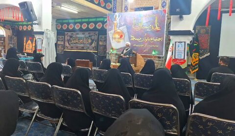 تصاویر/ همایش بانوان مسجدی توسط مدرسه علمیه نرجسیه سیرجان