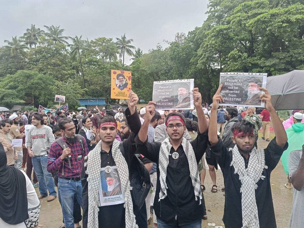 Mkusanyiko mkubwa wafanyika Mumbai kwa ajili ya kuliunga mkono taifa la Palestina