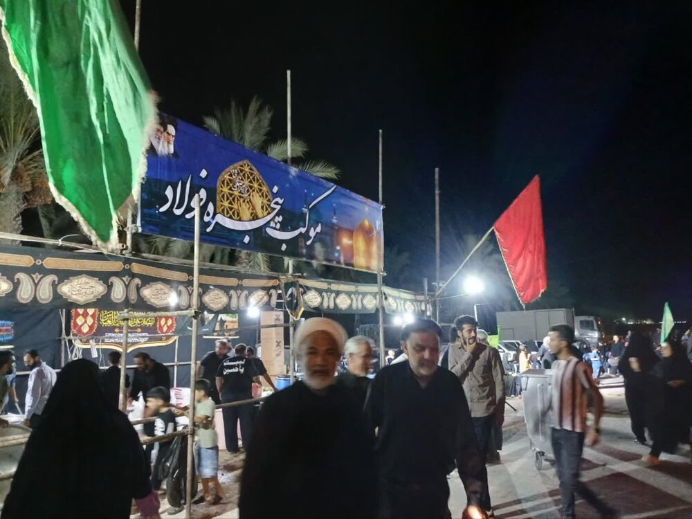 مراسم باشکوه پیاده‌روی بزرگ ولایت در دشتستان برگزار شد