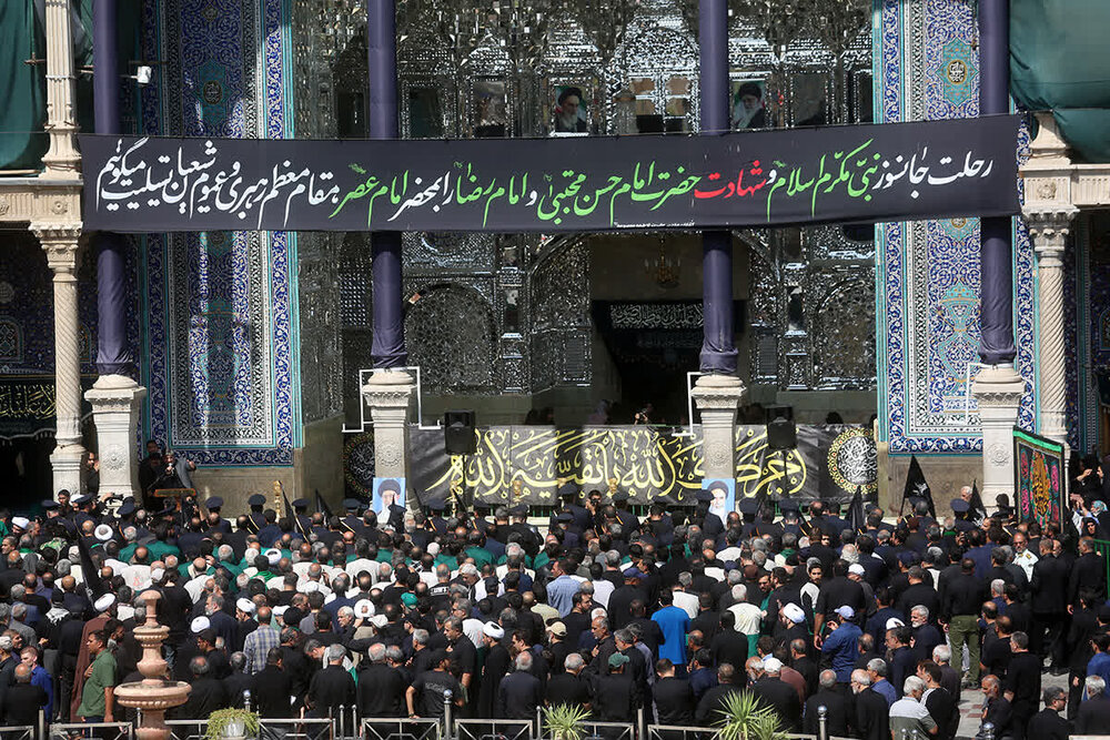 امالقرای جهان اسلام غرق در عزای خورشید هشتم + فیلم و عکس