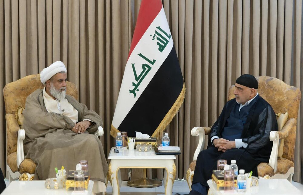 بغداد؛ سابق عراقی وزیر اعظم سید عادل عبدالمہدی اور موجودہ عراقی پارلیمنٹ کے اسپیکر سے ایم ڈبلیو ایم کے وفد کی ملاقات