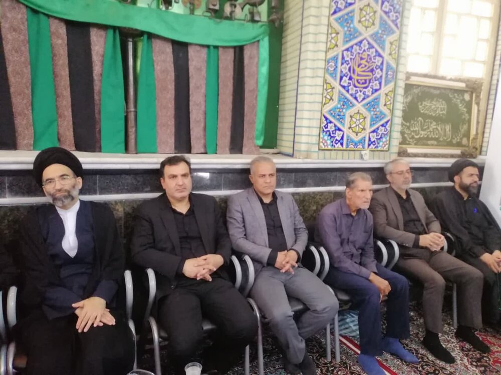 تصاویر/ مراسم عزاداری شهادت امام رضا (ع) از طرف نماینده ولی‌فقیه در منطقه کاشان