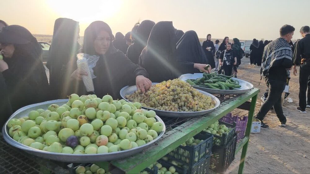 پیاده‌روی «حرم تا حرم» بخش کویرات آران و بیدگل برگزار شد+ عکس