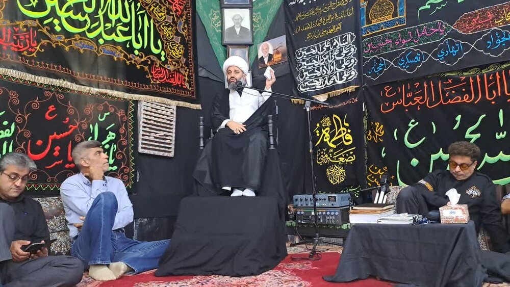 سوگواری مردم خارگ در سالروز شهادت امام رئوف+عکس