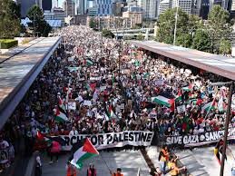 “Unprecedented Turnout of Australians in Pro-Palestine Demonstrations”