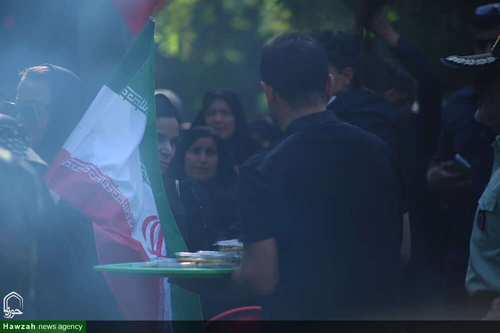 دسته‌ عزاداری یاسوج در سوگ امام رضا (ع)؛ از امام‌زاده عبدالله تا آبشار