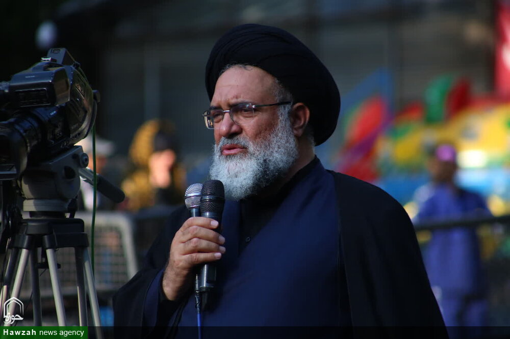 دسته‌ عزاداری یاسوج در سوگ امام رضا (ع)؛ از امام‌زاده عبدالله تا آبشار