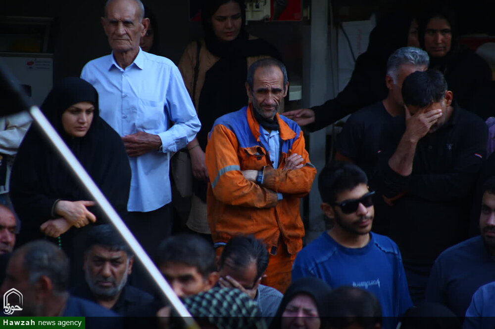 دسته‌ عزاداری یاسوج در سوگ امام رضا (ع)؛ از امام‌زاده عبدالله تا آبشار