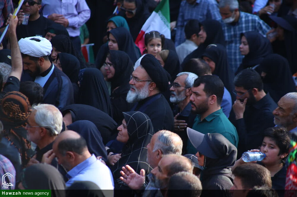 دسته‌ عزاداری یاسوج در سوگ امام رضا (ع)؛ از امام‌زاده عبدالله تا آبشار