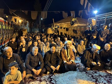 تصاویر/ مراسم عزاداری شهادت امام رضا (ع) در شهرستان بیله سوار
