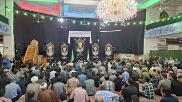 تصاویر/یادواره شهدای اقتدار آران و بیدگل و اربعین پاسدار شهید میثم فتح قریب