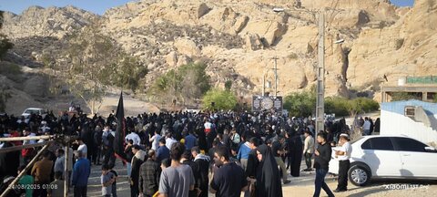 تصاویر/ مراسم پیاده روی بزرگ ولایت  مردم جم