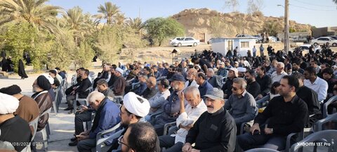 تصاویر/ مراسم پیاده روی بزرگ ولایت  مردم جم