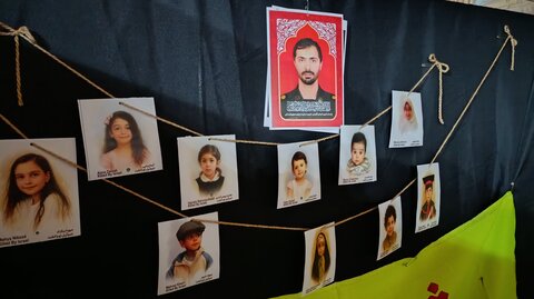 گزارش تصویری/ مراسم شهادت امام رضا ع در مدرسه علمیه خواهران خورموج