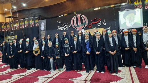 گزارش تصویری/ مراسم شهادت امام رضا ع در مدرسه علمیه خواهران خورموج