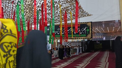 گزارش تصویری/ مراسم شهادت امام رضا ع در مدرسه علمیه خواهران خورموج