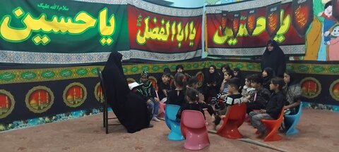 تصاویر/ مراسم شهادت امام رضا ع و وداع با ماه صفر در مدرسه علمیه خواهران کنگان