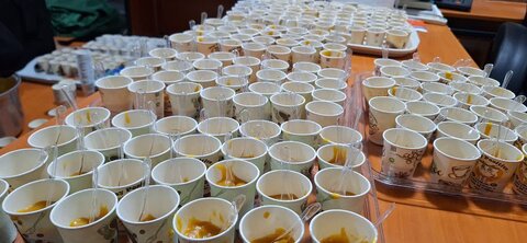 تصاویر/ مراسم شهادت امام رضا ع و وداع با ماه صفر در مدرسه علمیه خواهران کنگان