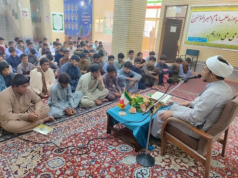 افتتاحیه دوره میثاق طلبگی منطقه بلوچستان