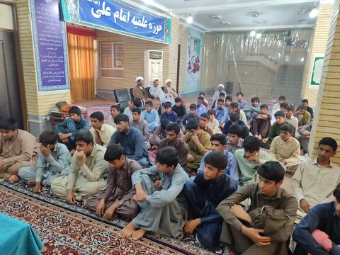 افتتاحیه دوره میثاق طلبگی منطقه بلوچستان