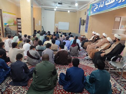 افتتاحیه دوره میثاق طلبگی منطقه بلوچستان