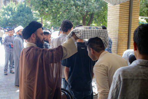 تصاویر/مراسم افتتاحیه دوره میثاق طلبگی حوزه علمیه استان همدان