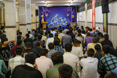 تصاویر/مراسم افتتاحیه دوره میثاق طلبگی حوزه علمیه استان همدان