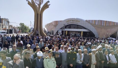 تصاویر/ تشییع شهید هادی رویاهی در بم