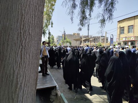 تصاویر/ تشییع شهید هادی رویاهی در بم