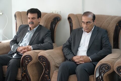 تصاویر دیدار مسئولان استان لرستان با خانواده شهید رضایی از شهدای جنگ ۱۲ روزه