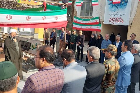 تصاویر: آیین غبارروبی گلزار شهدای آران وبیدگل درنخستین روز هفته دولت