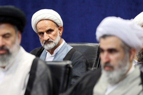 تصاویر/  نشست مدیران مدارس حوزه علمیه قم با حضور آیت الله اعرافی