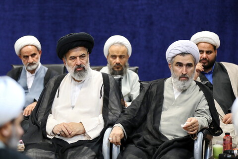 تصاویر/  نشست مدیران مدارس حوزه علمیه قم با حضور آیت الله اعرافی