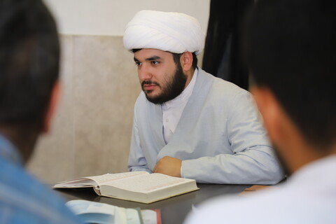 تصاویر/برگزاری دوره پیشرفته تجوید قرآن کریم «تربیت مربی» طلاب کردستان
