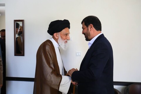 تصاویر / دیدار  دیدار استاندار همدان با آیت الله موسوی اصفهانی