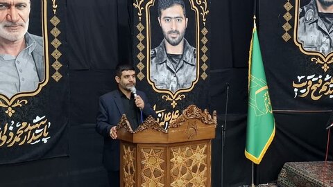 تصاویر/یادواره شهدای اقتدار آران و بیدگل و اربعین پاسدار شهید میثم فتح قریب