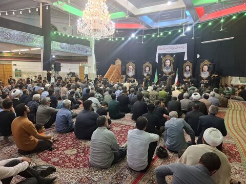 تصاویر/یادواره شهدای اقتدار آران و بیدگل و اربعین پاسدار شهید میثم فتح قریب