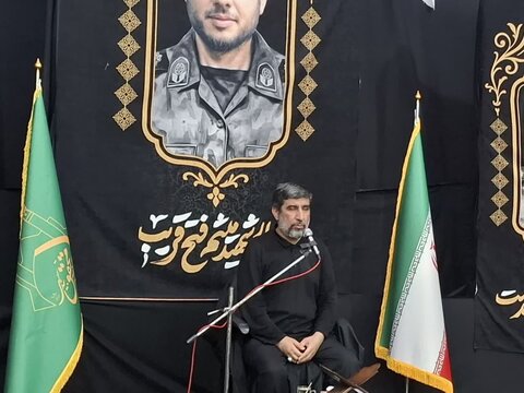 تصاویر/یادواره شهدای اقتدار آران و بیدگل و اربعین پاسدار شهید میثم فتح قریب