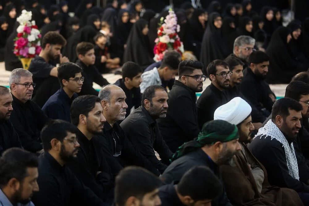 آیین شکرانه خدمت خادمان موکب حرم بانوی کرامت