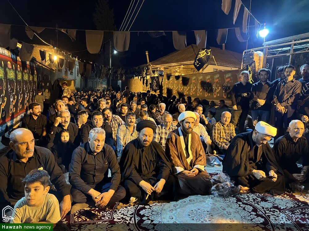 تصاویر/ مراسم عزاداری شهادت امام رضا (ع) در شهرستان بیله سوار