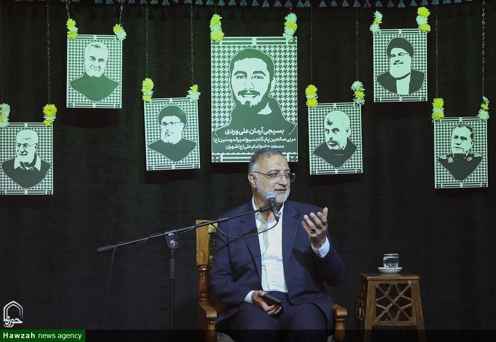 عمدة طهران يُعلن عن تنفيذ مشروع «الشهيد آرمان» تماشيًا مع الهواجس الحضارية لقائد الثورة في 800 مسجد بطهران