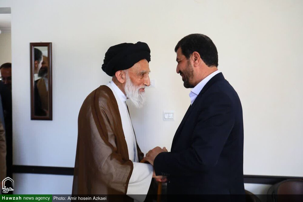 تصاویر / دیدار استاندار همدان با آیت الله موسوی اصفهانی
