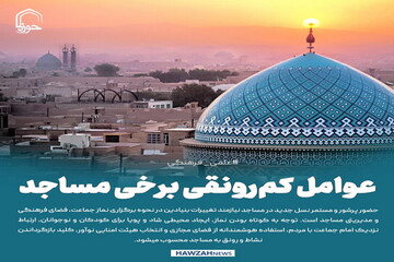 عکس نوشت| عوامل کم‌رونقی برخی مساجد