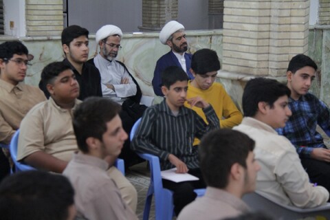 تصاویر/ دوره میثاق طلبگی طلاب حوزه علمیه استان بوشهر