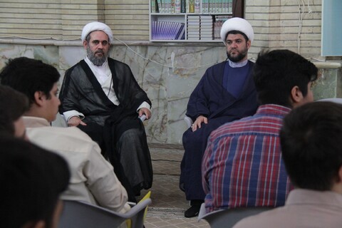 تصاویر/ دوره میثاق طلبگی طلاب حوزه علمیه استان بوشهر