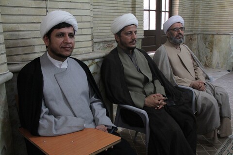 تصاویر/ دوره میثاق طلبگی طلاب حوزه علمیه استان بوشهر